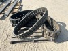 APPROX. (2) RUBBER TRACKS, fits mini excavator --(LOCATED IN COLTON, CA)--