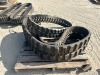 APPROX. (2) RUBBER TRACKS, fits mini excavator --(LOCATED IN COLTON, CA)-- - 4