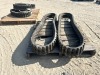 APPROX. (2) RUBBER TRACKS, fits mini excavator --(LOCATED IN COLTON, CA)-- - 4