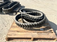 APPROX. (2) RUBBER TRACKS, fits mini excavator --(LOCATED IN COLTON, CA)--