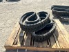 APPROX. (2) RUBBER TRACKS, fits mini excavator --(LOCATED IN COLTON, CA)-- - 2