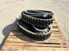 APPROX. (2) RUBBER TRACKS, fits mini excavator --(LOCATED IN COLTON, CA)-- - 4