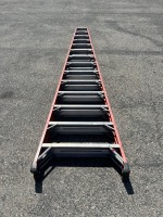 LOUISVILLE 14' A-FRAME LADDER --(LOCATED IN COLTON, CA)--