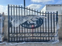 2026 GREATBEAR 20' BI-PARTING STEEL GATE --(LOCATED IN COLTON, CA)--