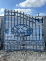 2026 GREATBEAR 14' BI-PARTING STEEL GATE --(LOCATED IN COLTON, CA)--