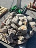 PALLET OF DECORATIVE LANDSCAPE ROCK --(LOCATED IN COLTON, CA)--