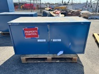 VIDMAR 2 DOOR INDUSTRIAL STORAGE CABINET --(LOCATED IN COLTON, CA)--
