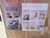 2026 MAY HIGH-END ZERO GRAVITY MASSAGE CHAIR --(LOCATED IN COLTON, CA)--