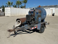 TREBOR SYSTEMS POWER AIR MANHOLE BLOWER TRAILER, Isuzu diesel. s/n:0798420