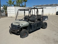 2013 POLARIS RANGER UTILITY CART, gasoline, 4x4, seats 4, 46"x32" tiltbed, tow package. s/n:4XAWH50A2D4735934 --(DOES NOT RUN)-- --(LOCATED IN COLTON, CA)--
