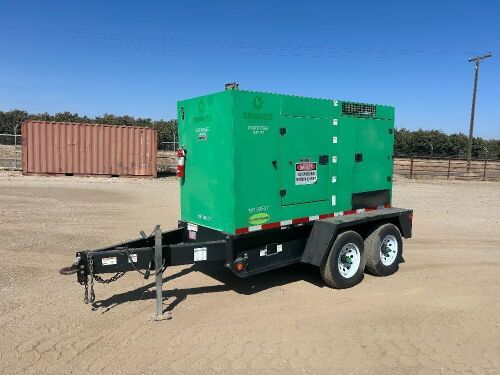 2019 DOOSAN G150WCU3AT4F GENERATOR, 120kw, Cummins diesel, portable. s/n:491524UBADG26 --(LOCATED IN MADERA, CA)--