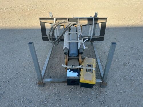2026 STARVOX SV-BR680 HYDRAULIC BREAKER ATTACHMENT, fits skidsteer. s/n:STV2026BR010120 --(LOCATED IN MADERA, CA)--