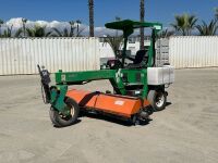 2014 LAYMOR SM300 SWEEPER, Kubota diesel, 8' broom, water tanks, canopy, portable, 830 hours indicated. s/n:35382