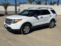 2013 FORD EXPLORER SUV, 3.5L gasoline, automatic, a/c, pw, pdl, pm. s/n:1FM5K8B83DGC15964