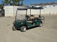 2013 CUSHMAN SHUTTLE 4 UTILITY CART, gasoline, canopy, seats 6. s/n:3003373 --(DOES NOT RUN)-- --(LOCATED IN COLTON, CA)--