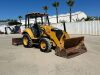 2018 CATERPILLAR 415F2IL SKIPLOADER, 4-in-1 bucket, 4x4, canopy, dual tilt, rear scraper. s/n:CAT0415FJPF400690 - 2