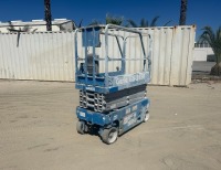 2018 GENIE GS1930 SCISSORLIFT, electric, 19' lift, extendable platform, 297 hours indicated. s/n:GS30P-180878