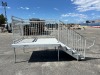 48"X72"X32" MOBILE HOME STAIRCASE. --(LOCATED IN COLTON, CA)--