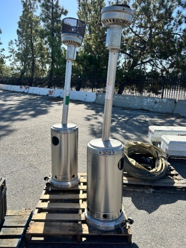 2021 MI-T-M MH-0040-PM10 OUTDOOR PATIO HEATER. s/n:CH1053-57, 
2021 MI-T-M MH-0040-PM10 OUTDOOR PATIO HEATER. s/n:CH1257-57 --(LOCATED IN COLTON, CA)--