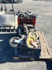 PALLET OF SCAFFOLDING CASTERS. --(LOCATED IN COLTON, CA)-- - 2