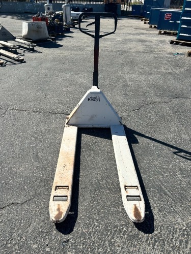 JET TOOLS PTX-2748L PALLET JACK, 5,500#. s/n:00708429 --(LOCATED IN COLTON, CA)--