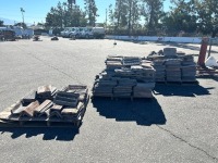 APPROX. (3) PALLETS OF ASST. ROOF TILE. --(LOCATED IN COLTON, CA)--