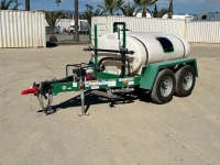 2022 WYLIE EXP500LSG 500 GALLON WATER TRAILER, Honda gasoline, 2" pump, rear spray bar. s/n:77238; Trailer s/n:5VUTW1326NP000712