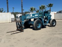 2000 GRADALL 534D9-45 REACH FORKLIFT, 9,000#, 45' reach, 3-stage, 4x4x4, tilt, Cummins diesel, canopy, 1,746 hours indicated. s/n:0644406