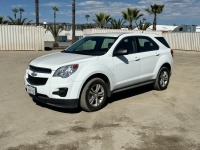 2015 CHEVROLET EQUINOX SUV, 2.4L gasoline, automatic, a/c, pw, pdl, pm, 49,816 miles indicated. s/n:2GNALAEK7F6371031
