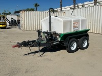 2018 MULTIQUIP WTSCSG 500 GALLON WATER TRAILER, Honda gasoline, 2" pump, rear spray bar. s/n:4GNBM1228JB047791