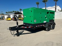 2021 CUMMINS C150D2RE GENERATOR, 150kw, diesel, portable. s/n:H210969900; Trailer s/n:5632F192XMM000934