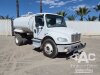 2018 FREIGHTLINER M2 106 2,000 GALLON BOBTAIL WATER TRUCK, Cummins 200hp diesel, 6-speed, pto, 12,000# front, ff-s-rr, hose reel, 21,000# rear. s/n:3ALACWFD6JDJJ3408 --(LOCATED IN COLTON, CA)-- - 2