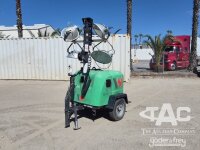 2018 WACKER LTV6L LIGHT TOWER, Kohler diesel, 6kw generator, portable. s/n:WNCLTV01EPUM04255; Trailer s/n:5XFLV0411JM004520