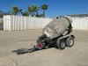 CEMENT MIXER TRAILER, Honda gasoline, portable.