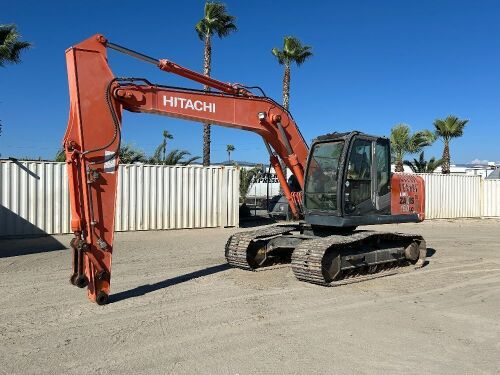 2012 HITACHI ZX160LC-3 HYDRAULIC EXCAVATOR, 13' stick, aux hydraulics, cab w/air & heat. s/n:HCM1T100T00011552