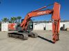 2012 HITACHI ZX160LC-3 HYDRAULIC EXCAVATOR, 13' stick, aux hydraulics, cab w/air & heat. s/n:HCM1T100T00011552 - 2