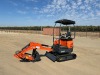 2026 ABOSS GH25 MINI HYDRAULIC EXCAVATOR, gp bucket, hydraulic thumb, aux hydraulics, backfill blade, canopy. s/n:4SZ1569 --(LOCATED IN MADERA, CA)--