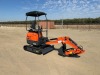 2026 ABOSS GH25 MINI HYDRAULIC EXCAVATOR, gp bucket, hydraulic thumb, aux hydraulics, backfill blade, canopy. s/n:4SZ1569 --(LOCATED IN MADERA, CA)-- - 2