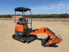 2026 ABOSS GH25 MINI HYDRAULIC EXCAVATOR, gp bucket, hydraulic thumb, aux hydraulics, backfill blade, canopy. s/n:4SW6516 --(LOCATED IN MADERA, CA)-- - 3