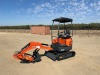 2026 ABOSS GH25 MINI HYDRAULIC EXCAVATOR, gp bucket, hydraulic thumb, aux hydraulics, backfill blade, canopy. s/n:4SZ5467 --(LOCATED IN MADERA, CA)--