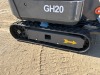 2026 ABOSS GH20 MINI HYDRAULIC EXCAVATOR, gp bucket, aux hydraulics, backfill blade, canopy. s/n:A2512216263 --(LOCATED IN MADERA, CA)-- - 9