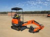 2026 ABOSS GH20 MINI HYDRAULIC EXCAVATOR, gp bucket, aux hydraulics, backfill blade, canopy. s/n:A25112216265 --(LOCATED IN MADERA, CA)-- - 2