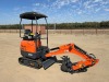 2026 ABOSS GH20 MINI HYDRAULIC EXCAVATOR, gp bucket, aux hydraulics, backfill blade, canopy. s/n:2503153657 --(LOCATED IN MADERA, CA)-- - 2