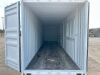 2026 40' HIGH CUBE CARGO CONTAINER, front door w/lock bock, side door w/lock box, (2) windows. --(LOCATED IN MADERA, CA)-- - 4