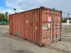 20' CARGO CONTAINER --(LOCATED IN COLTON, CA)-- - 2