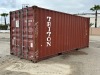 20' CARGO CONTAINER --(LOCATED IN COLTON, CA)--
