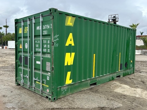 20' CARGO CONTAINER --(LOCATED IN COLTON, CA)--