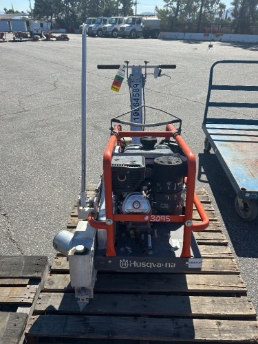 2022 HUSQVARNA X2000 10" CONCRETE SAW. s/n:1395336004 --(LOCATED IN COLTON, CA)--
