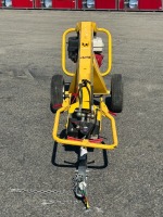 2022 GROUND HOG HD99H HYDRAULIC POST HOLE AUGER, portable. s/n:522120 --(LOCATED IN COLTON, CA)--