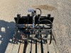 2026 ABOSS 25" GRAPPLE BUCKET, fits skidsteer. --( LOCATED IN MADERA, CA)--